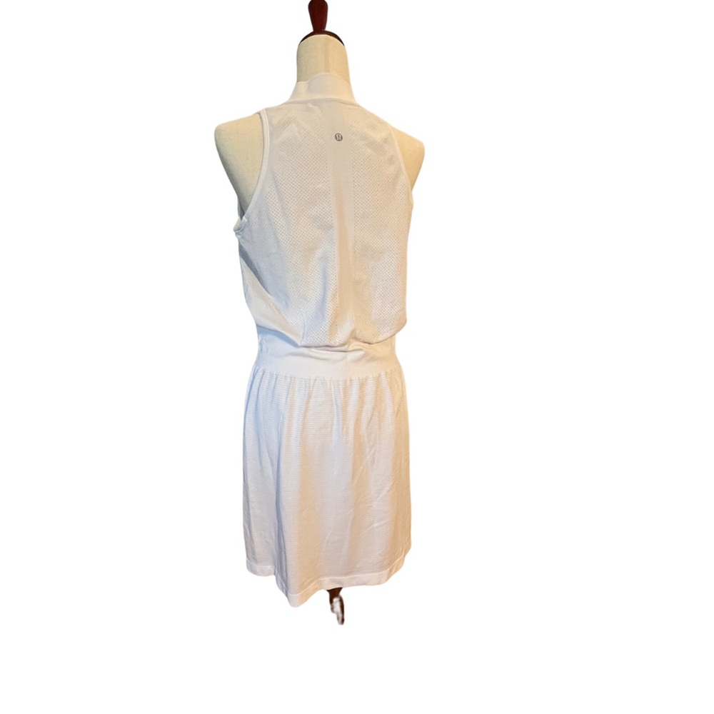 Lululemon White Sleeveless Tennis Dress - Picture 7 of 14